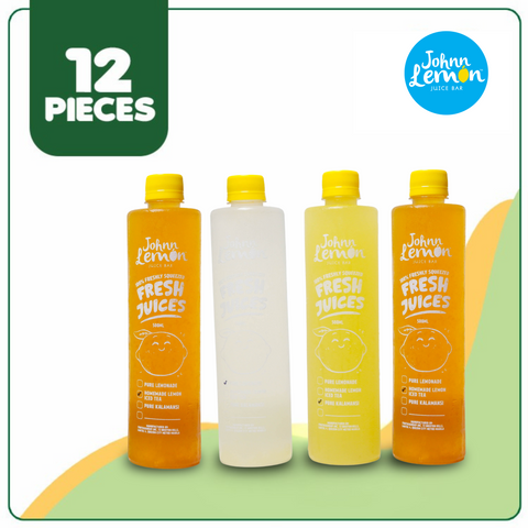 Johnn Lemon Fresh Juice 500ml (12 pcs)