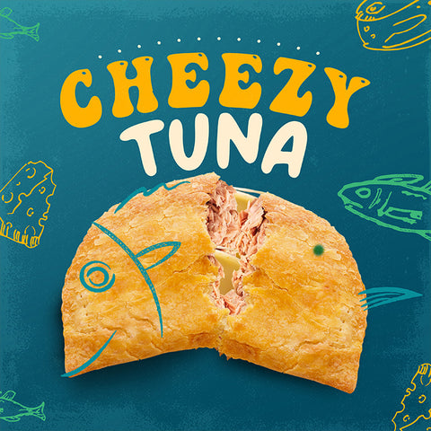 Jamaican Pattie Baked Cheezy Tuna 1pc