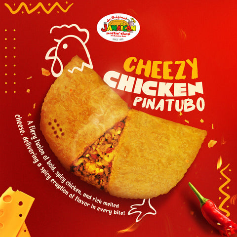 Jamaican Pattie Baked Cheezy Chicken Pinatubo 1pc