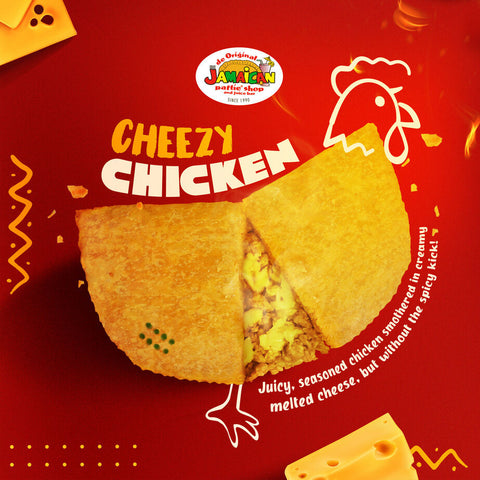 Jamaican Pattie Baked Cheezy Chicken 1pc