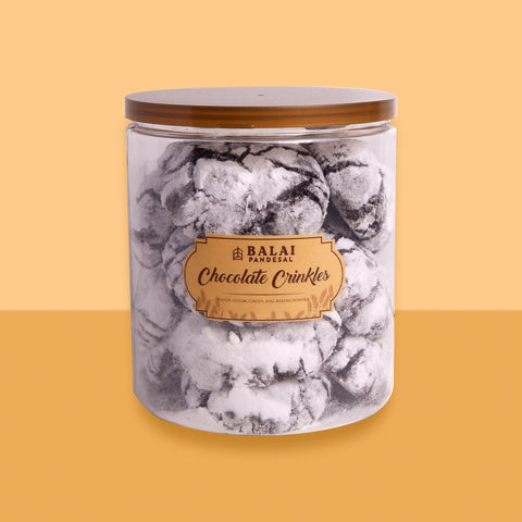 Balai Pandesal Chocolate Crinkles Jar 12pcs