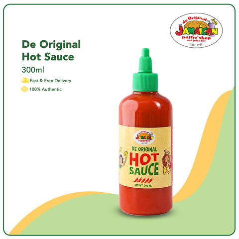 Jamaican Pattie De Original Hot Sauce 300ml