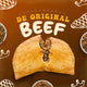 Jamaican Pattie Baked De Original Beef Box of 5