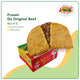 Jamaican Pattie Frozen De Original Beef Box of 5