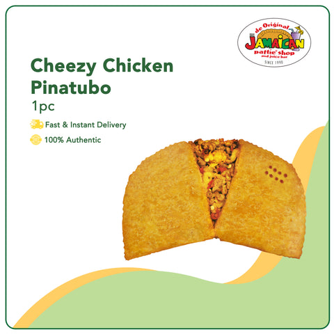 Jamaican Pattie Baked Cheezy Chicken Pinatubo 1pc
