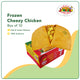 Jamaican Pattie Frozen Cheezy Chicken Box of 10