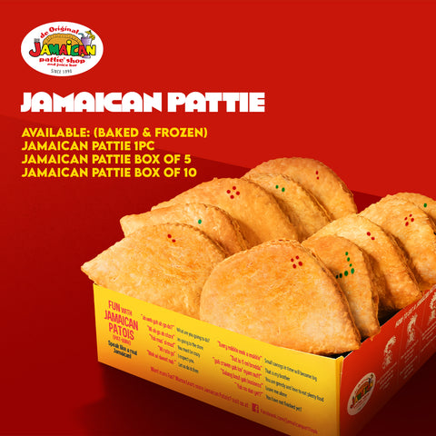 Jamaican Pattie Baked Cheezy Beef 1pc