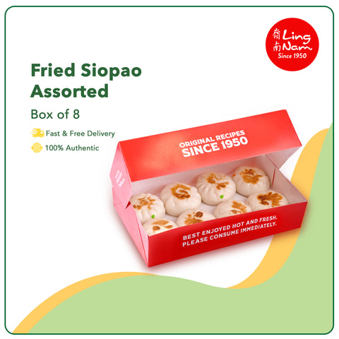 Ling Nam Fried Siopao Box of 8