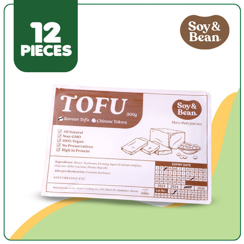 Soy & Bean Korean Tofu 500g (12 packs)