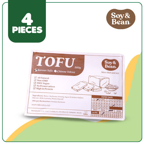 Soy & Bean Korean Tofu 500g (4 packs)