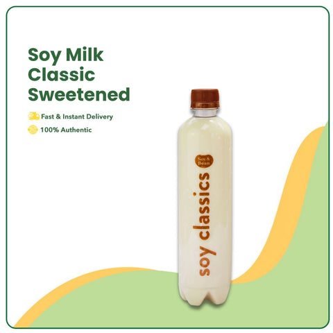 Soy & Bean Soy Milk - Classic Sweetened 500ml