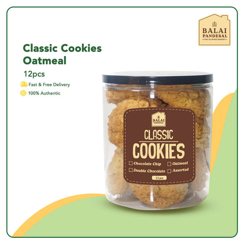 Balai Pandesal Classic Cookies Oatmeal 12pcs
