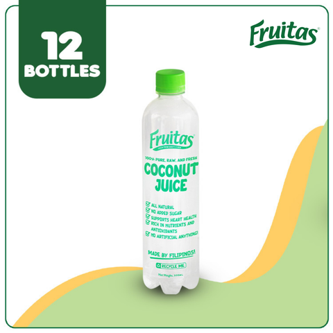Fruitas Coconut Juice 500ml (12 bottles)
